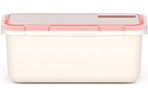 Valira Porta alimentos - Contenedor hermético de 1 L hecho en España, color blanco