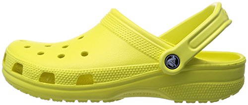 Crocs Classic Unisex Clogs, Gelb (Chartreuse), 38/39 - 5