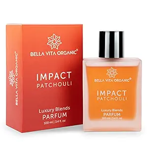 Bella Vita Organic IMPACT PATCHOULI Perfume with Long Lasting Woody, Earthy & Musky Fragrance For Men & Women, 100 ml