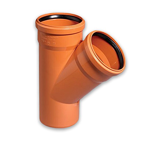 Kanalrohrsystem KG-Abzweig 45° DN 250/200