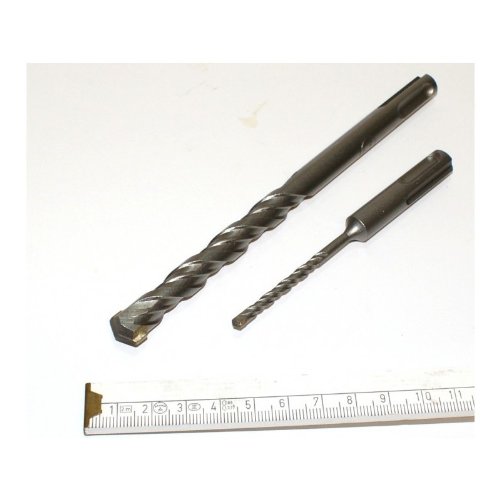 Spar-Set: 56 Stück Bohrer SDS ( Hammerbohrer SDS-Plus-System ) von 4 x 110 bis 12 x 160 mm sortiert im Stahlblechkoffer - 6