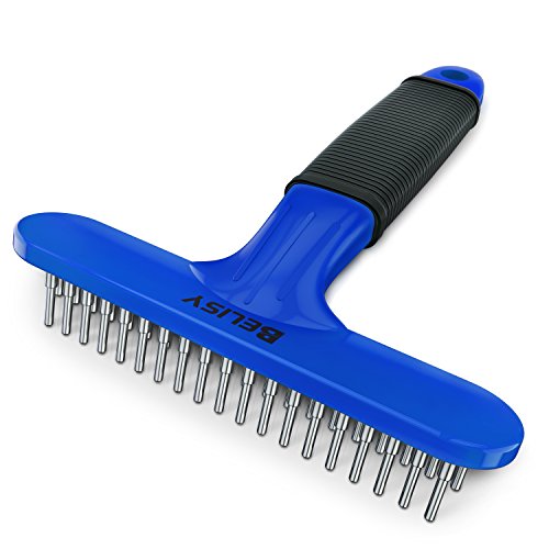 Book's Cover ofBrosse pour ChienChat Brosse de toilettage belisyParfaite pour chien chatSous coton verfilzungen kinderleicht supprimerBrosse PeigneChatToilettage pour ChienPour Moyen et long cheveuxBrosse à souspoilPeigneavec peau de conseils dentretien important pour votre animal