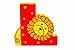 Wooden Freestanding Alphabet Letter Different Animal For Each Letter (L is for Lion)