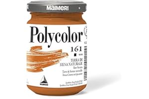 MEMOTAK Maimeri Polycolor Vasetto 140 ml. (Terra Siena Natu)