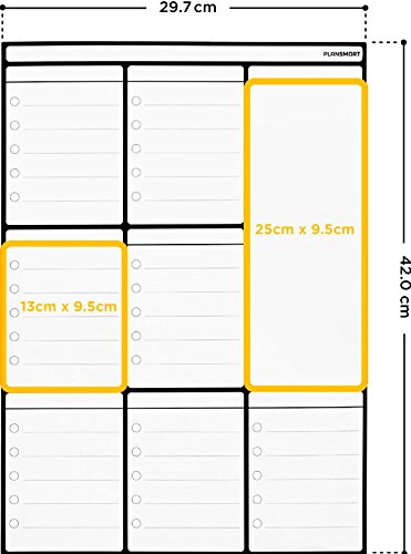 Pizarra planificador semanal magn tico de borrado en seco en formato A 3 - Gran tablero de notas con un im n fuerte y flexible tanto para adultos como para ni os - Pizarra blanca practica de Plan Smart reviews Pizarra planificador semanal magn tico de borrado en seco en formato A 3 - Gran tablero de notas con un im n fuerte y flexible tanto para adultos como para ni os - Pizarra blanca practica de Plan Smart