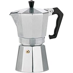 Kela 10590 cafetière italienne Moka traditionnelle, aluminium, 3 tasses, 'Italia'