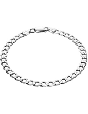 STERLL Herren-Armband aus massivem 925 Silber, ideal als Geschenk für Mann oder Freund, mit Schmuckbox