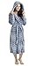 Produktbild CityComfort® Bademantel Damen Super Soft Robe mit Fell gefüttert mit Kapuze Plüsch Bademantel für Frauen (XL, Anthrazit)