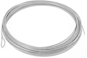 Redes deportivas on line Cable para Tensar la Red de Padel de Acero Trenzado, Galvanizado y Plastificado - para Red de Padel de 12 M