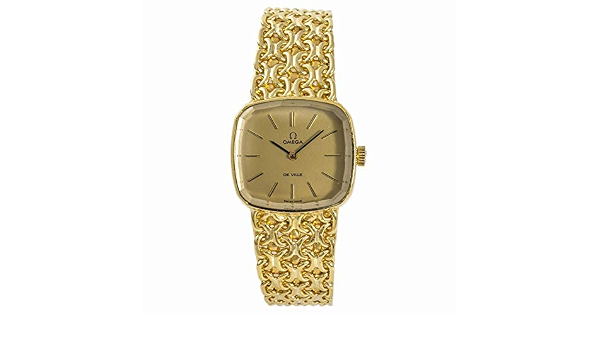 Omega De Ville - Orologio da donna meccanico a carica manuale (certificato  pre-proprietario) : Omega: Amazon.it: Orologi