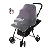 Yosoo Multifunktionale Universal 150*120cm Baby Cart Voll Abdeckung Moskitonetz Baby Moskitonetz Reise Insekt Geflechte Mosquito Insekt Biene Net Passend für die Meisten Kinderwagen, Elastischen Design Weiß