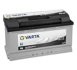 batterie 90ah agm Motorrad Batterie Varta F6 12V 90Ah 720A Black Dynamic Autobatterie 590 122 072