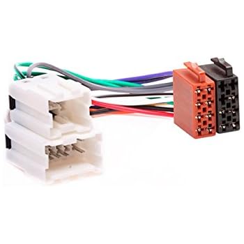 Nissan X-Trail CD radio stereo wiring harness adapter ... about nissan x trail 2007 iso wiring harness adaptor cable connector 