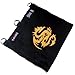 Price comparison product image Nws Wing Chun Canvas Wall Striking Bag 1 Section BLACK - GOLD DRAGON
