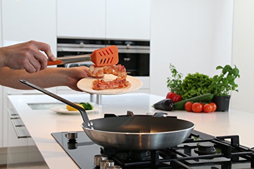 Der Stingray Küchenhelfer – Das beste 6 in 1 Küchengerät aus langlebigen Edelstahl – Küchenzange Pfannenwender Küchengabel Servierzange Fleischgabel Küchenspatel - 2