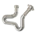 Cromo. 1 1/4\" x ø 32/40 mm. Habitex 839F32C - Sifon Flexible Extensible Cromado