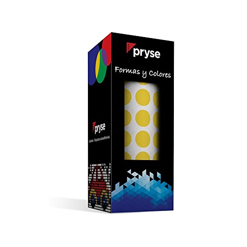 Pryse 1041012 - Gomets etiquetas adhesivas color amarillo Pryse 1041012 - Gomets etiquetas adhesivas color amarillo