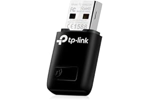 ‎TP-LINK TP-Link TL-WN823N WLAN USB Stick (300Mbit / s 2.4 GHz, mini size adapter, WPS button for easy installation, compatible with Windows 10 / 8.1 / 8/7 / XP, Mac OS, Linux)
