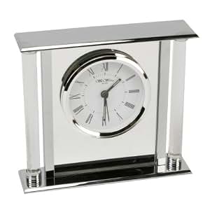 Chrome Silver Colour Modern Mantel Clock with Mirror Insert: Amazon.co.uk: Kitchen \u0026 Home Chrome Silver Colour Modern Mantel Clock with Mirror Insert: Amazon.co.uk: Kitchen \u0026 Home