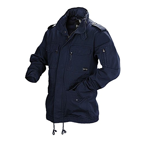 Vintage Industries Cranford Jacket blau Gre S