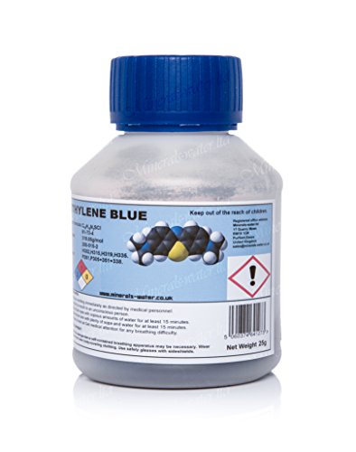 25g Methylenblau blau kristalle (granula) reinsten qualität Maker sicher zu checkout mit mineralien-wasser zu bekommen was auf der bild - 2