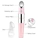 2NICE BBTender Vibrated Ionic facial Infusion Massager for Eyes Face Neck Skin Care Essential Oil Booster Lifting Loose Skin (Pink)
