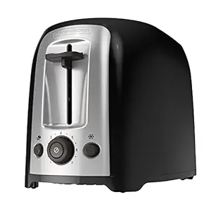 Black & Decker TR1278B 2-Slice Toaster, Black by Black & Decker