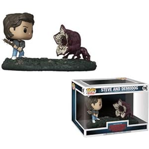 Funko Pop Steve contra el Demodog (Stranger Things – Movie Moments – 728) Funko Pop Stranger Things