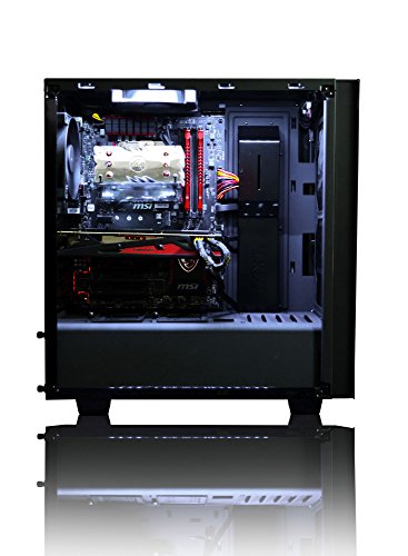 VIBOX Perseus Komplett-PC Paket 5 Gaming PC – 4,1GHz Intel i5 Quad Core CPU, GTX 1080, leistungsfähig, Desktop Gamer Computer mit Spielgutschein, 22″ HD Monitor, Gamer Tastatur & Mouse, Windows 10, Weiß Innenbeleuchtung, lebenslange Garantie* (3,5GHz (4,1GHz Turbo) Superschneller Intel i5 7600 Kabylake Quad 4-Core Prozessor CPU, Nvidia GeForce GTX 1080 8GB Grafikkarte, 16GB Team 2133MHz DDR4 RAM, 3TB Festplatte, Raijintek CPU Kühler, 600W 85+ Netzteil, NZXT Gehäuse, B250 Mainboard) - 5