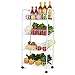 Produktbild 4-Tier-Draht-Rollwagen, Küchen-Pantry-Wäscherei-Organisator-Badezimmer-Gebrauchswagen auf Rädern