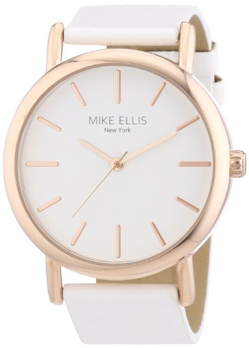 Mike Ellis New York Damen-Armbanduhr Analog Quarz Kunstleder L2979/3