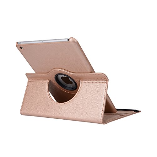 inShang Hülle für Apple iPad 2 iPad 3 iPad 4, PU Leder Tasche Hülle Skins Etui Schutzhülle Ständer Smart Case Cover für Tablet iPad, Super Automatische Einschlaf-/Aufwach funktion, 360 Grad rotierende Schutzhülle mit Standfunktion + inShang Logo hochwertigen Stylus Eingabestift Stift - 4