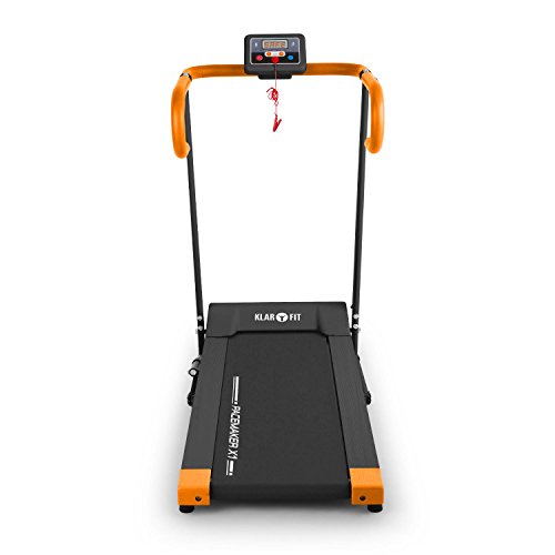 Klarfit Pacemaker X1 Laufband Heimtrainer (500 Watt, 10 km/h, Trainingscomputer, LCD-Display, zusammenklappbar) - 2