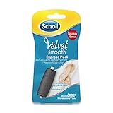 Scholl Velvet Smooth Express Pedi Hard Skin Remover Refills - Coarse, Pack of 2