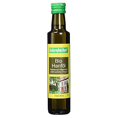 Seitenbacher Bio Hanf Öl I Erstpressung I kaltgepresst I nativ I (1x250 ml)