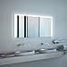 Produktbild Noemi Design | LED BADSPIEGEL mit Beleuchtung - Made in Germany - (Breite) 70 cm x (Höhe) 60 cm