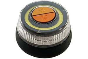 PRENDELUZ Luz de emergencia 360º con linterna, batería recargable, función SOS, ideal para vehículos y situaciones de emergencia.