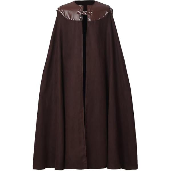 Capa Con Capucha Gótica Medieval - Para Hombre Y Mujer - Disfraz De Vampiro, Halloween O Renacimiento