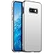 Produktbild Homikon Hart PC Hülle Ultra dünn Slim Matt Handyhülle Plastik Handytasche Weiche Schutzhülle Stoßfeste Harte Rückschale Stoßdämpfend Hard Case Etui Kompatibel mit Samsung Galaxy S10e - Silber