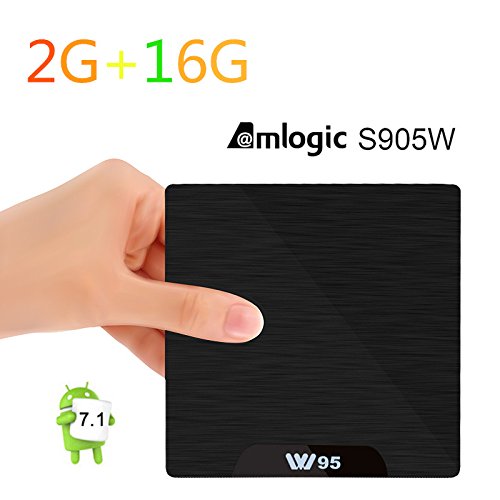Preisvergleich Produktbild W95 Android 7.1 Amlogic S905W RAM DDR3 2G eMMC 16G Wifi 2.4G Ethernet TV Box