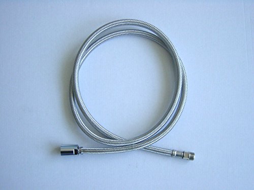 Geschirrbrauseschlauch Edelstahl 150 cm für Küchenarmatur, verdrehsicher - 2