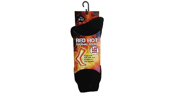 red hot thermal socks