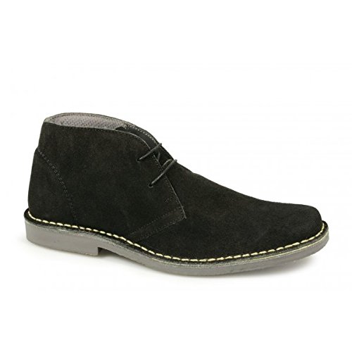 mens brown desert boots uk