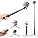 Produktbild Mpow Selfie Stick, Multifunktionale Handy Stativ Selfie Einbeinstativ mit Bluetooth Fernauslöser für iPhone, Samsung, andere Smartphones, gopros und kleine Kameras, Schwarz