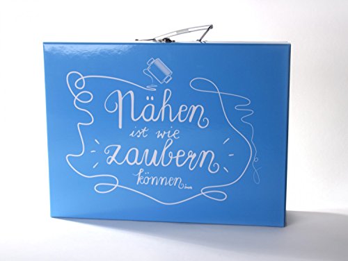 Nähgarn-Starterkoffer 'Nähen ist wie zaubern können'