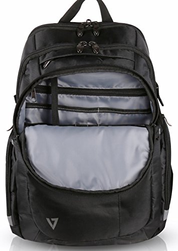 V7 CBPX1-9E Elite Rucksack für Notebook und Tablet bis 40,6cm (16 Zoll) schwarz - 5