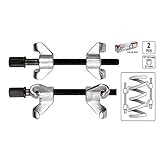 2 Federspanner Yato yt-0605 Helical Klemmfeder