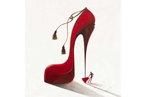 Panasenko, Inna - Conquistatore passionate - Kunstdruck Artprint Schuhe - Grösse 50x50 cm