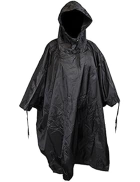 Wasserfest US Armee Mit kapuze Ripstop Festival Regenponcho Militär Camping Wandern