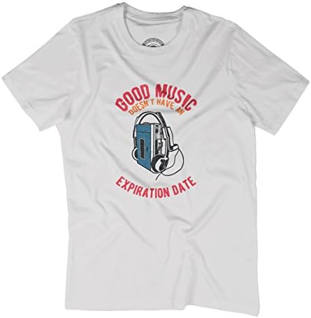 Good Music Shirt Retro Music Vintage Player Old is Better Shirt AP3 Medium White